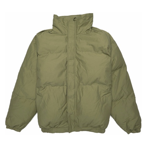 Buy FEAR OF GOD ESSENTIALS Puffer Jacket Olive Online in Australia